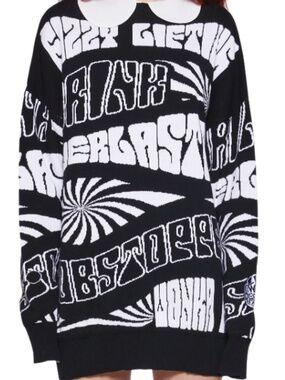 Dolls Kill Candy Inventions Intarsia Sweater